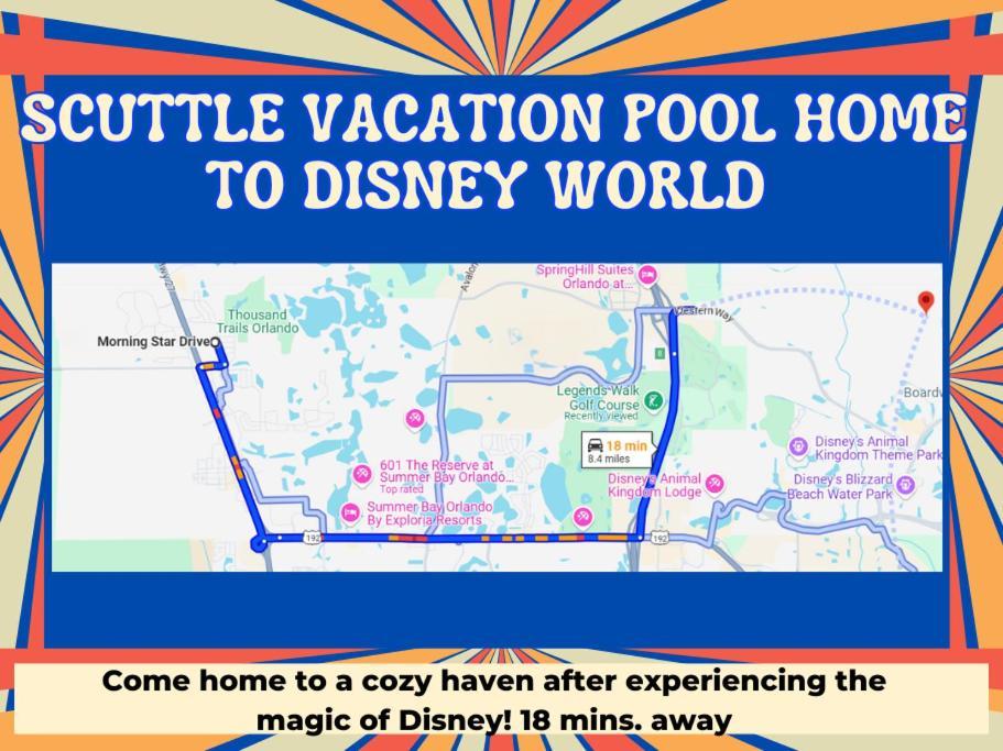 Scuttle Vacation Pool Home Wspa Орландо Екстериор снимка